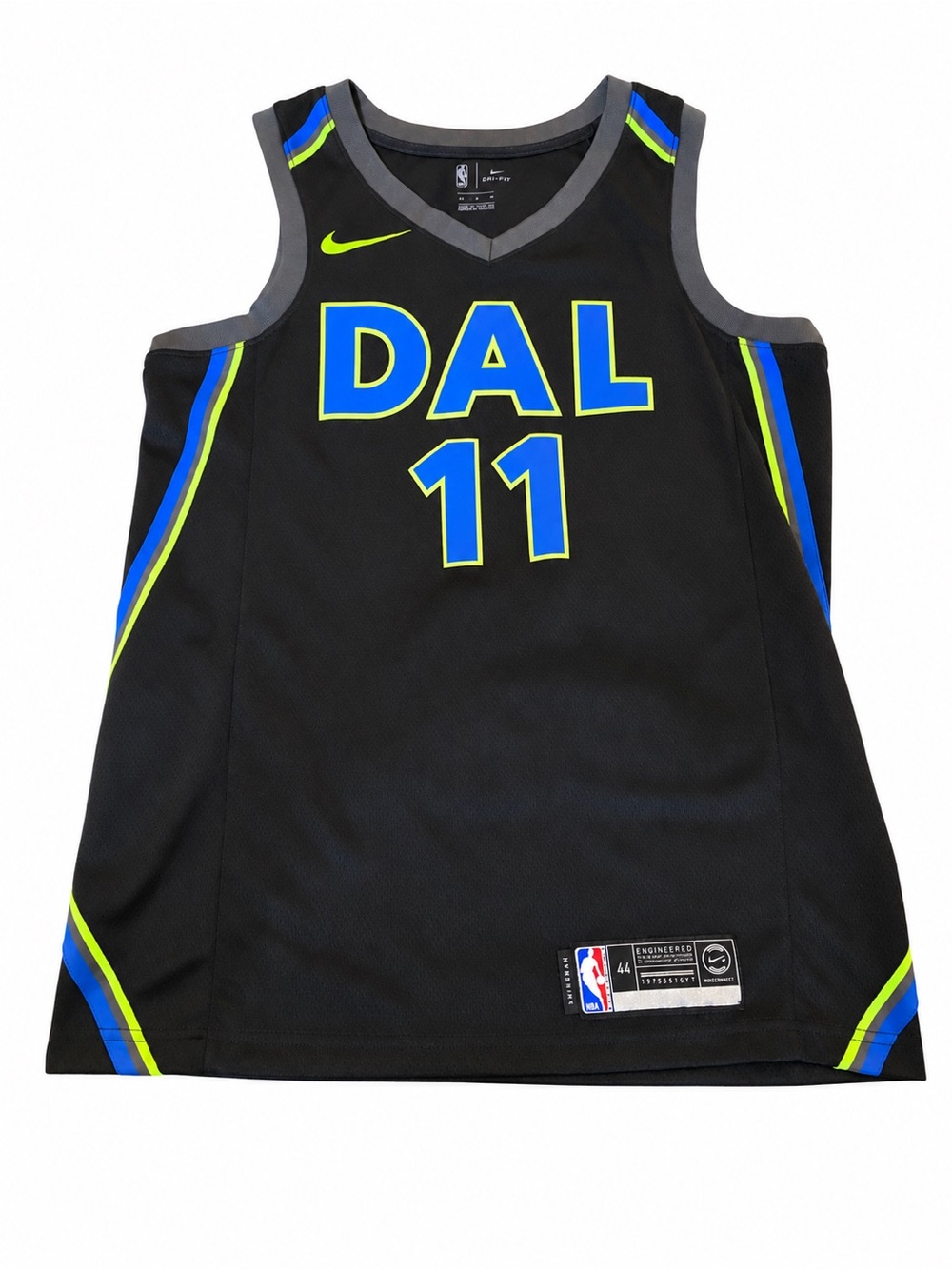 Nike Basketball Black City Edition Yogi Ferrell Jersey #11 Size 44 Medium